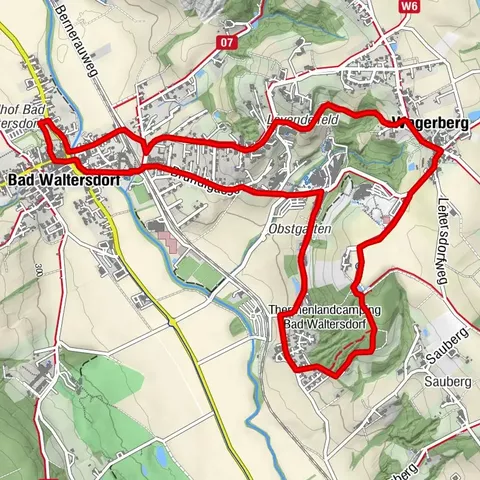 W2 Blumenwanderweg - Bad Waltersdorf