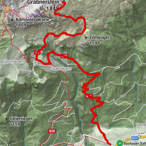 Grabneralm und Grabnerstein