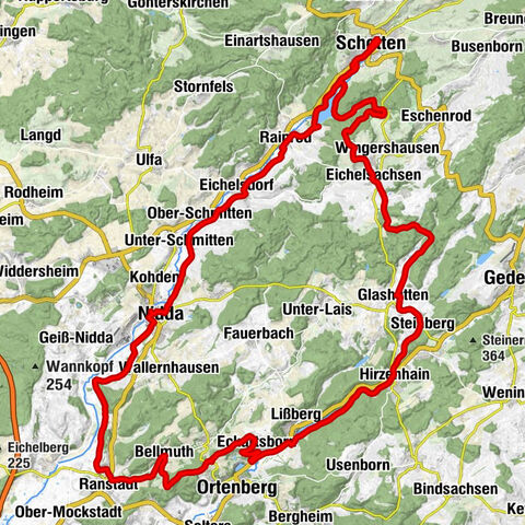 Glashütten-Schotten-Ranstadt-Glashütten