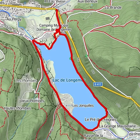 Family outing: Lake Longemer Circuit