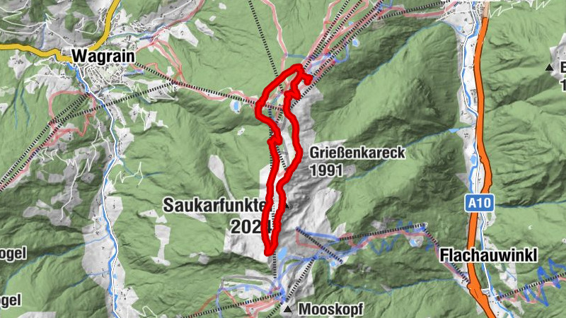 Flachau: Grießenkareck & Saukar