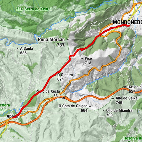 Mondoñedo - O Outeiro - Capela da Virxe de Fátima - Provecende