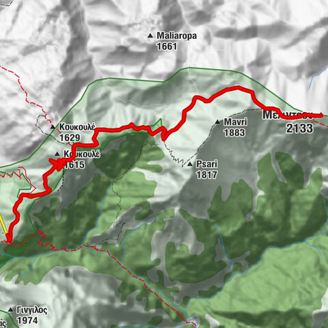 Φαράγγι της Σαμαριάς - Είσοδος - Κουκουλέ - Poria - Μελινταου
