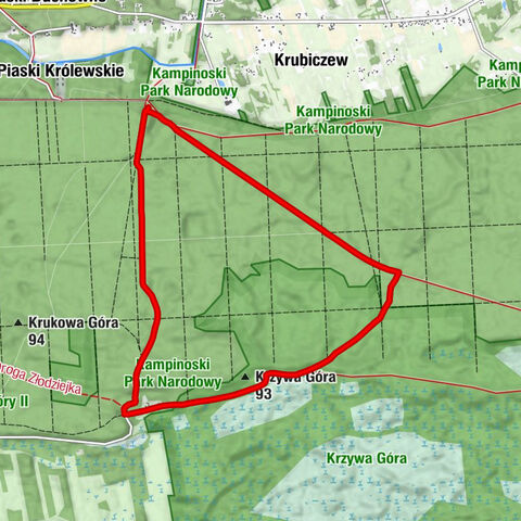 Krubiczew - Krzywa Góra