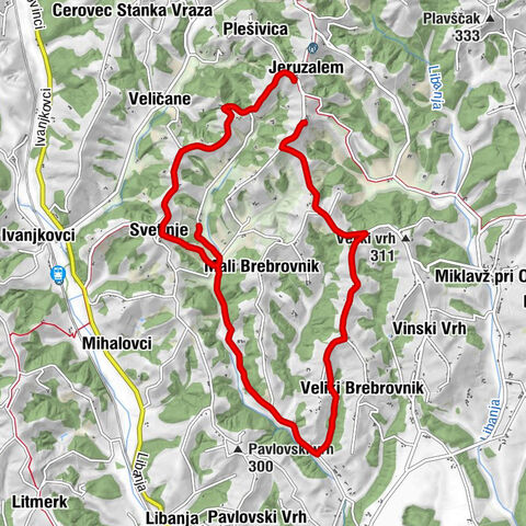 Sibon Wine & Spa Resort - Veliki Brebrovnik - Cerkev vseh svetnikov - Jeruzalem