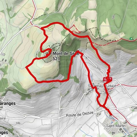 Le Passe Temps - Santenay-le-Haut - Église Saint-Jean de Narosse - Mont de Sène