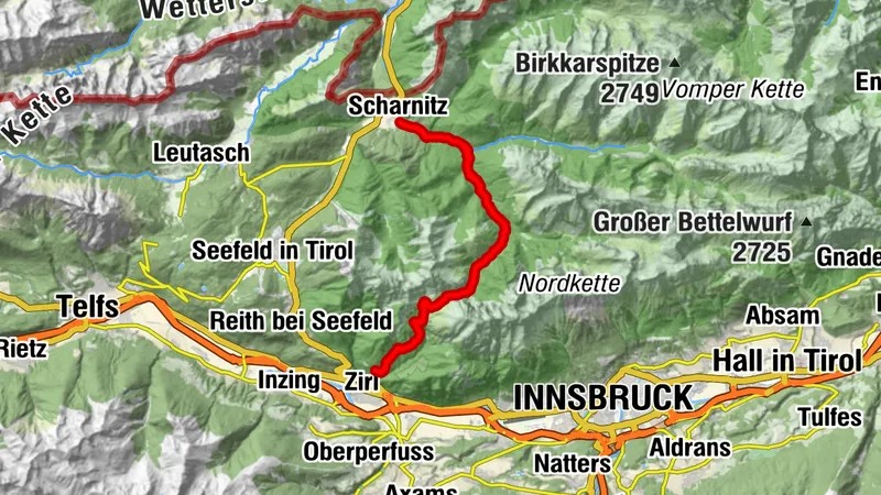 Wanderung zum Solsteinhaus