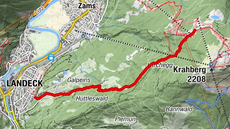 Landeck - Zammer Alm