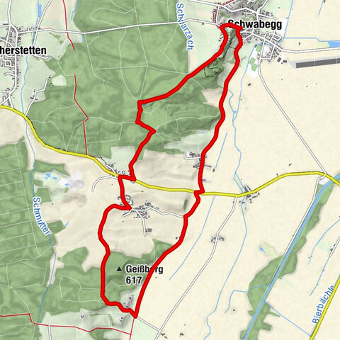 Rundwanderung vom Füchsle zur Haldenburg und der alten Mühle