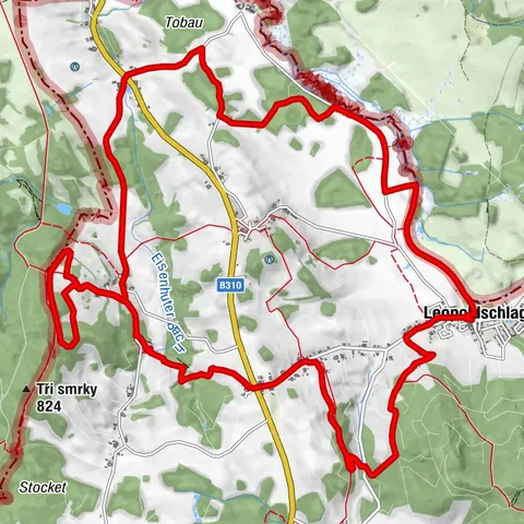 Waldluftbadeweg Leopoldschlag West