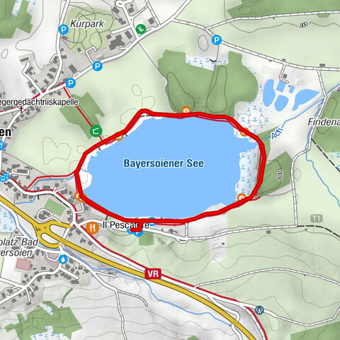 Winter hike - Soier See circular route