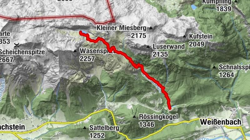 Hölltalsee ( Silberkarsee)