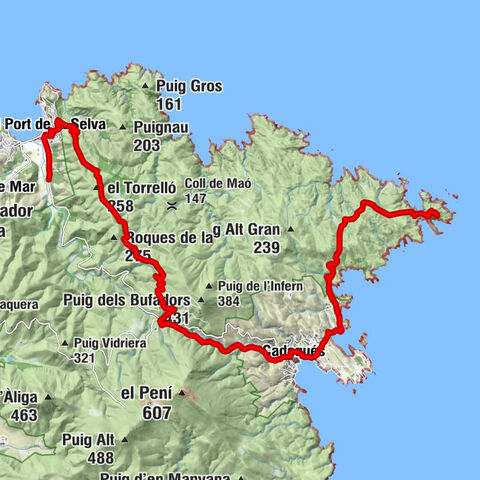 Trans Pyrenäen eMTB - Etappe 1: Cap de Creus - El Port de la Selva