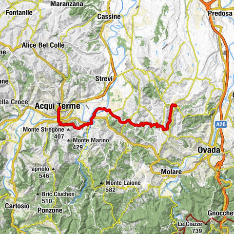 IL GRANDE CAMMINO DEL MONFERRATO - 13°TAPPA:  CARPENETO - ACQUI TERME