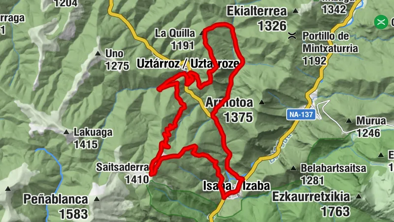 Valle de Roncal. Larra-Belagua
