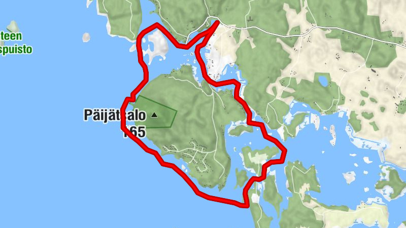 Päijätsalo circuit, Sysmä