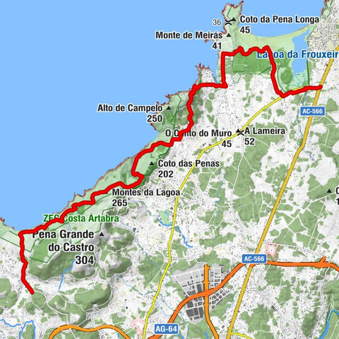 O Barreiro - Igrexa de Santiago de Lago - Montes da Lagoa - A Cochera