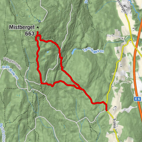 Eidsvoll - Branntårnet - Mistberget