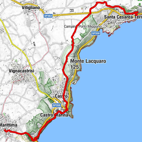 Santa Cesarea Terme - Monte Lacquaro - Cappella di Sant'Antonio - Osteria La Vecchia