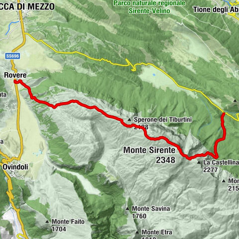 Chalet del Sirente - Valle del Condolo - Monte Sirente - Rovere