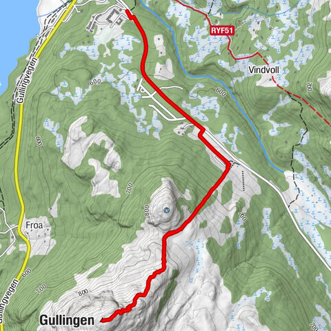 Suldal - Gullingen