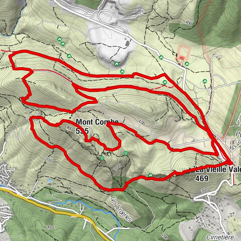 La Vieille Valette - Mont Combe - Aven du Berger de Tourris - Le Revest-les-Eaux