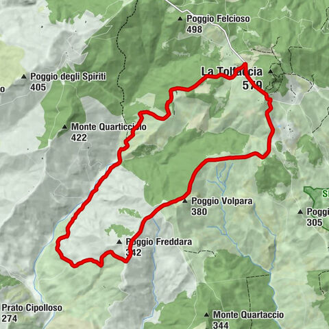 Allumiere - Poggio Volpara