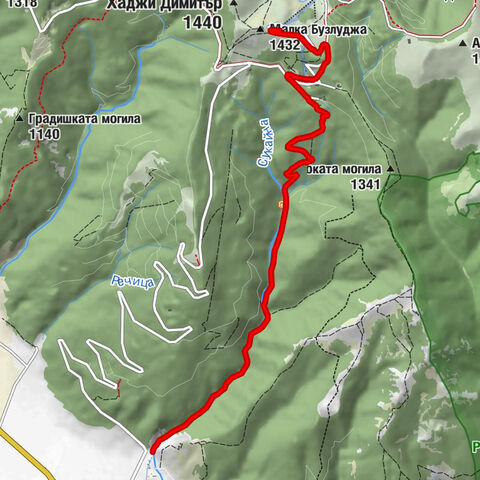 Бара - хижа Бузлуджа - нова - Малка Бузлуджа