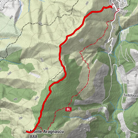 Pedi Morella - Monte Aragnascu