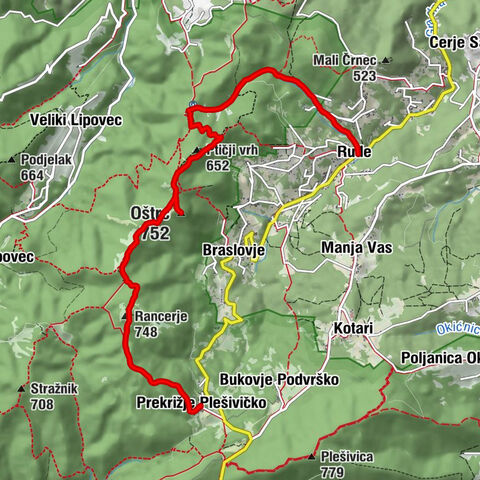 Seosko domaćinstvo Oslaković - Rancerje - Oštrc - Rude