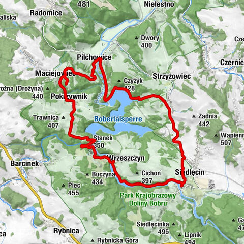 Wrzeszczyn - Stanek - Zamkowa Góra - Kościół pw. Świętego Mikołaja