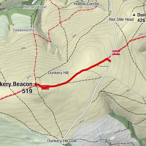 Cutcombe - Dunkery Beacon