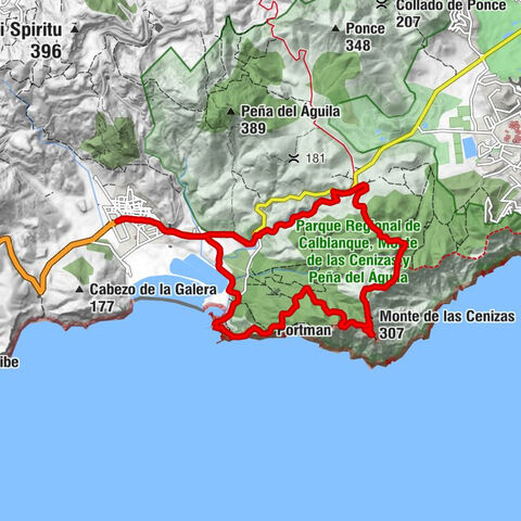 Portmán-Monte de las Cenizas-Calzada Romana-Portmán