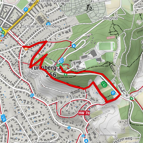 Weinwanderweg Durlach (lila Route)