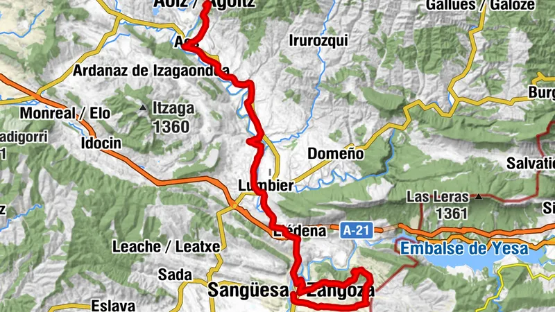 Day 2: From Sangüesa to Aoiz — Land of Contrasts