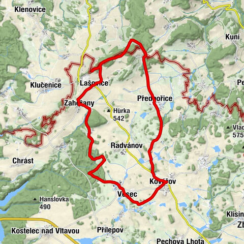 Kovářov - Panna Maria - Kostel Navštívení Panny Marie - Kovářovská hůrka