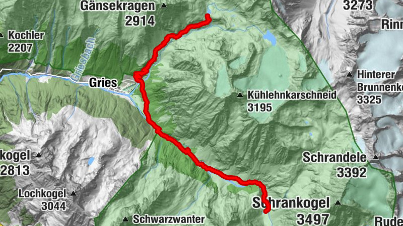 Tag 6-2 Winnebachseehütte - Amberger Hütte