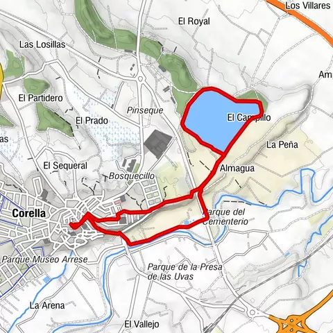Alhama Route - Estanca de Corella