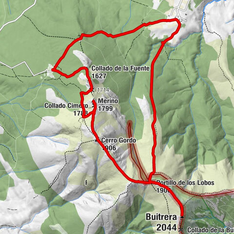 Riaza - Merino - Cerro Gordo - Buitrera