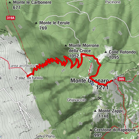 San Polo dei Cavalieri - Monte della Cisternola - Monte Gennaro