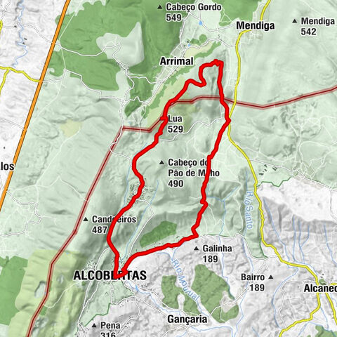 Alcobertas - Casais Monizes - Lua - Olho d'Água