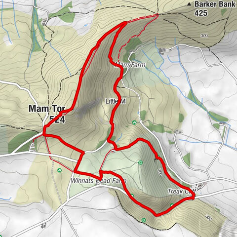 Blue John Cavern - Treak Cliff Cavern - Mam Tor - Castleton