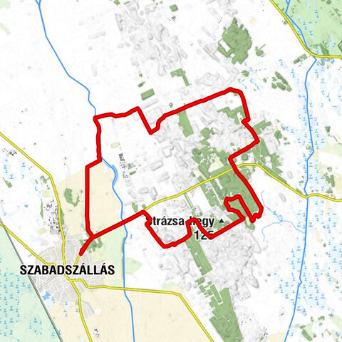 Szabadszállás - Látó-hegy - Buckatető - Lófogó-domb