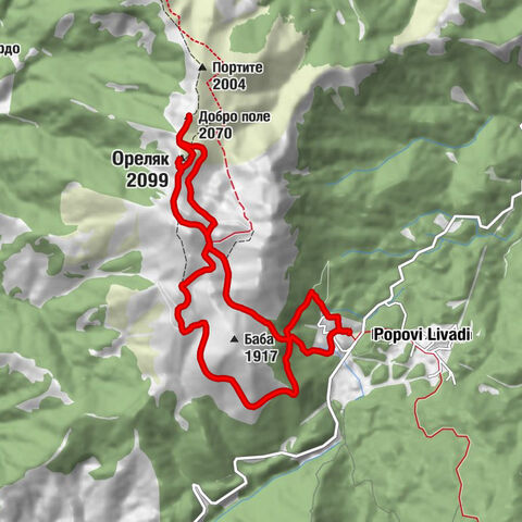х. Попови ливади - Добро поле - Ореляк