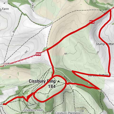 Worthing - Cissbury Ring