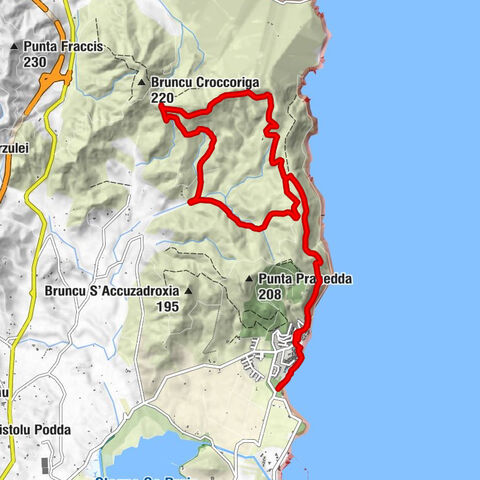 Biddeputzi/Villaputzu - Porto Tramatzu - Punta Sa Moddizzi