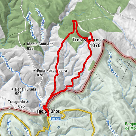 O Trilho - Rio de Onor - Alto de la Censeira - Alto de la Picota