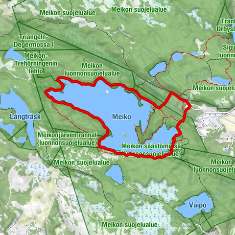 Keskinen Kirkkonummi - Meikon näköalapaikka - Riberget