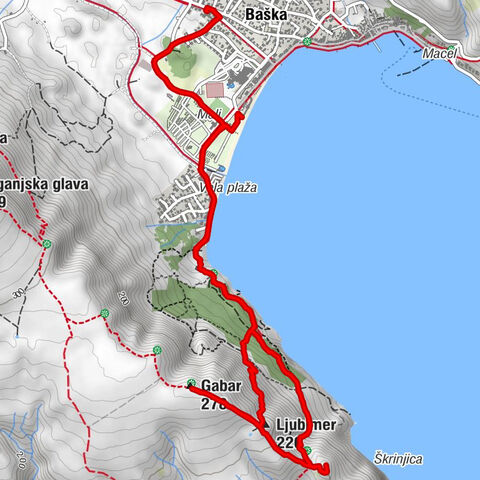 Baška - Gabar - Ljubimer