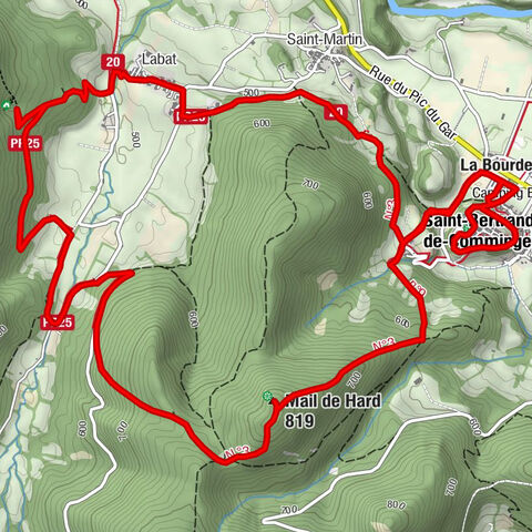 La Bourdette - Saint-Bertrand-de-Comminges - Mail de Hard - Porte Majoue